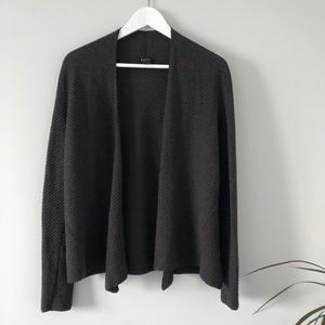 Eileen Fisher Wool Italian Yarn Cardigan Sweater